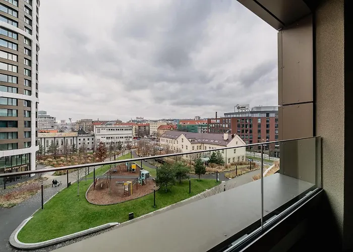 דירה Sky Park Deluxe - Castle View - Free Parking